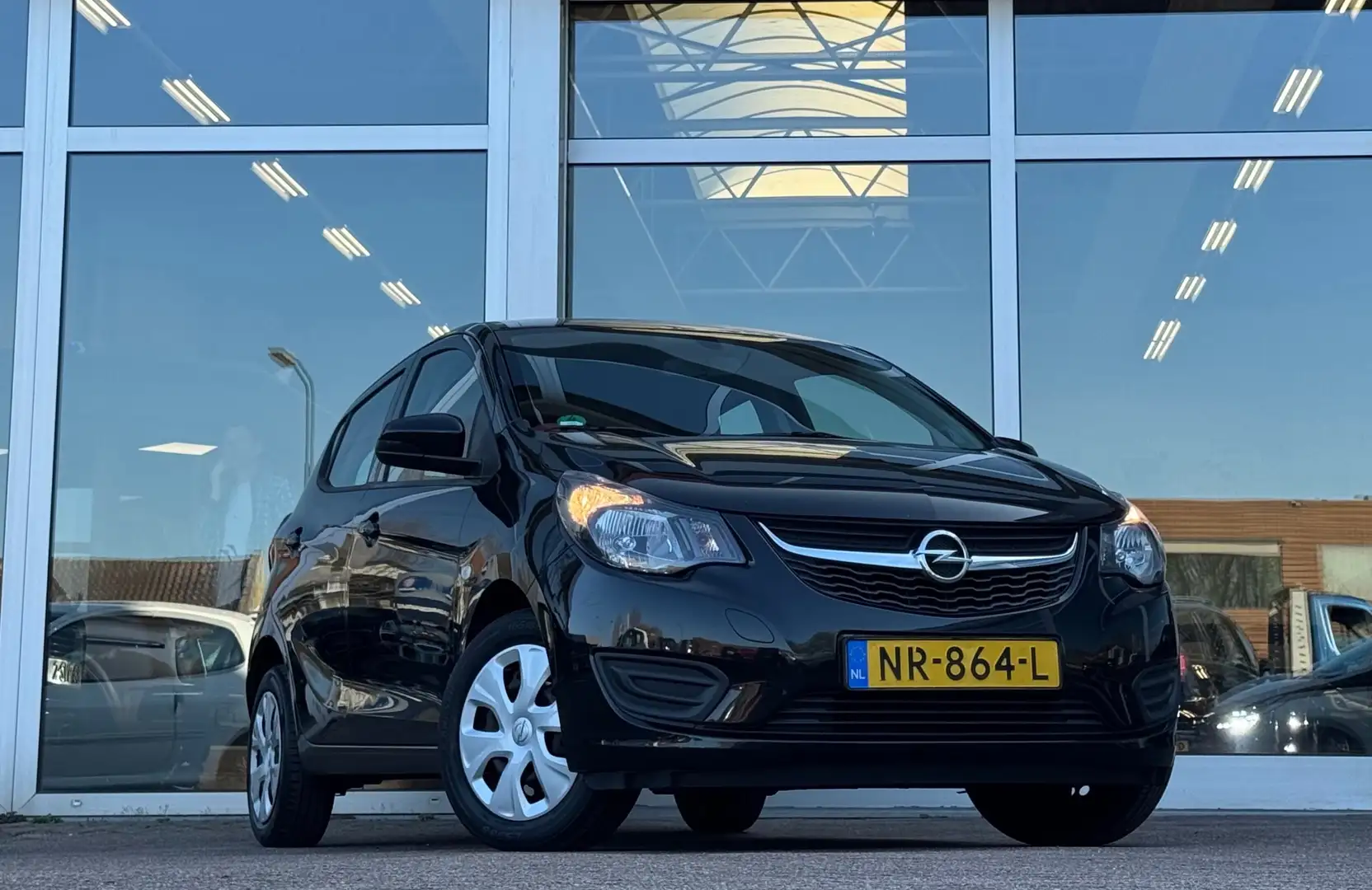 Opel Karl 1.0i ecoFLEX Edition 2e Eigenaar Cruise control Mo Zwart - 2