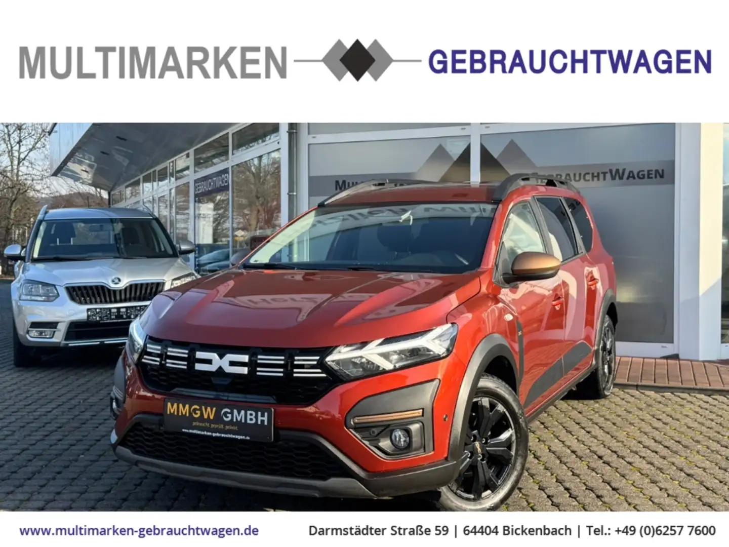 Dacia Jogger Extreme+ Navi/Klima/Fahrerprofil/SHZ/Spurwechselas Braun - 1