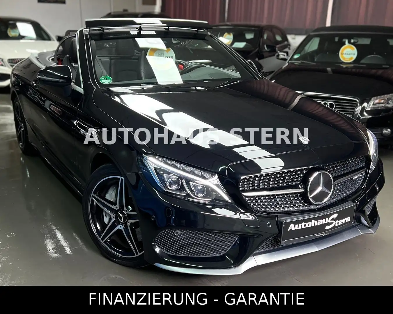 Mercedes-Benz C 43 AMG Cabrio 4Matic Distronic+ Burme HUD Spur Schwarz - 1