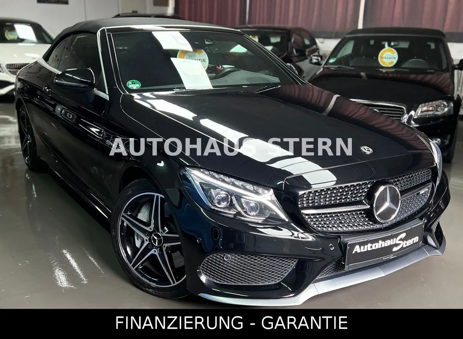 Mercedes-Benz C 43 AMG Cabrio 4Matic Distronic+ Burme HUD Spur Schwarz - 2
