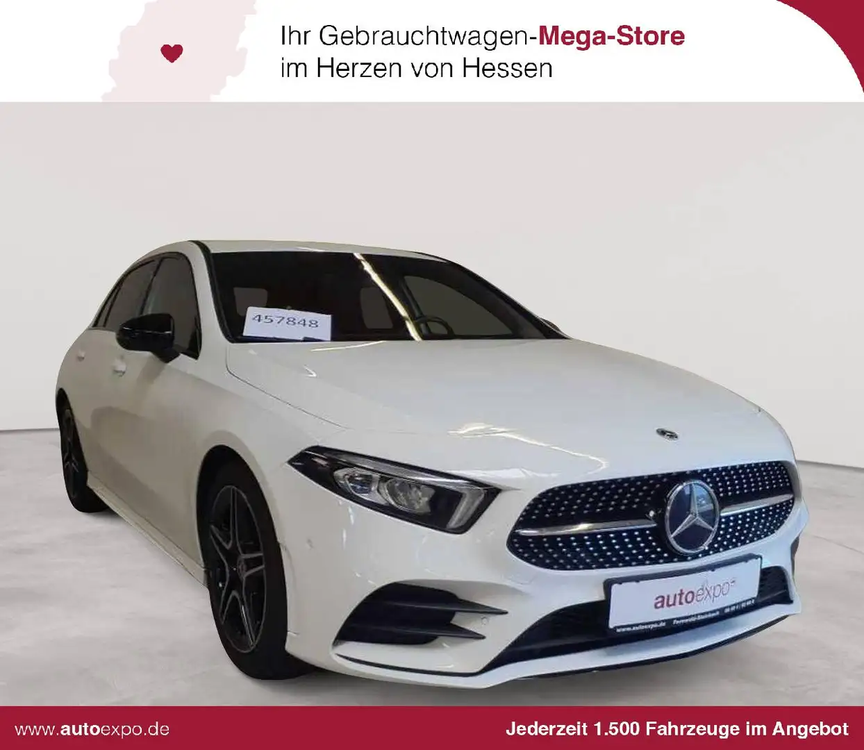 Mercedes-Benz A 200 A 200 d 8G-DCT AMG Line LED AHK MBUX APP Weiß - 1