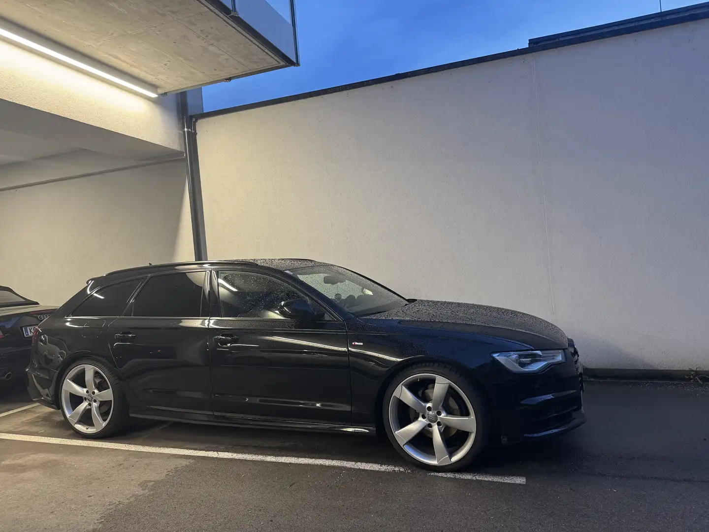 Audi A6 A6 Avant NP93.000EUR 3xSLINE*21ZOLL*TRAUM*OPTIK*AHK*BOSE*LUFT*XENON*ALLBLACK Schwarz - 1