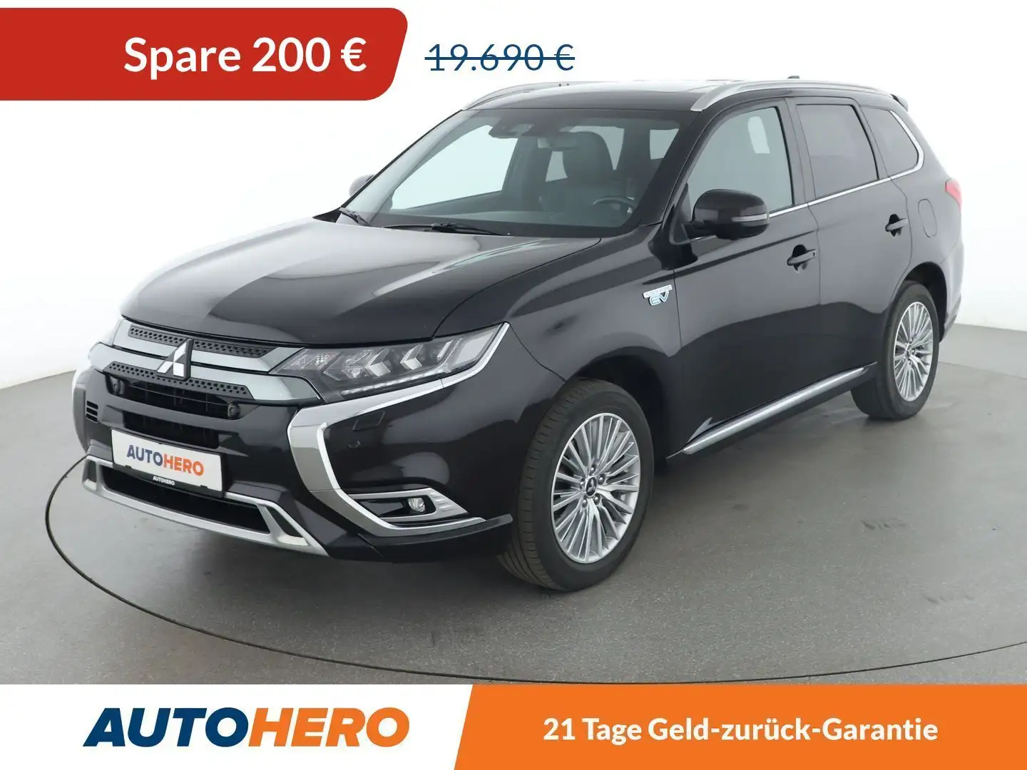 Mitsubishi Outlander PHEV Top 4WD Aut*LED*ACC*CAM*PDC*SHZ*KLIMA* Schwarz - 1