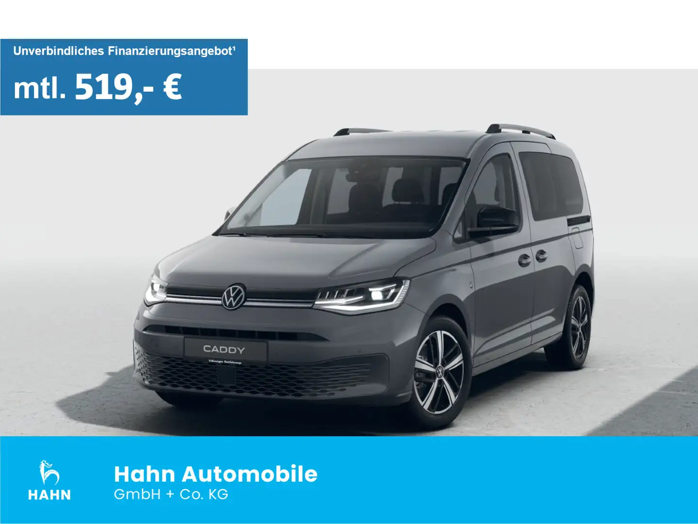 Volkswagen Caddy Goal 1,5TSI 85 kW DSG KLIMA LED APP KAMERA Grau - 1