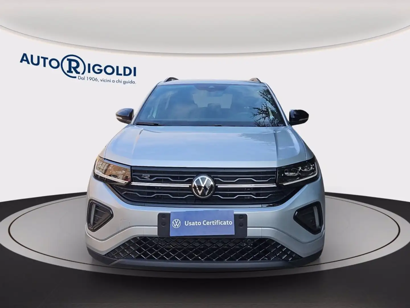 Volkswagen T-Cross 1.0 tsi r-line 115cv Gris - 2