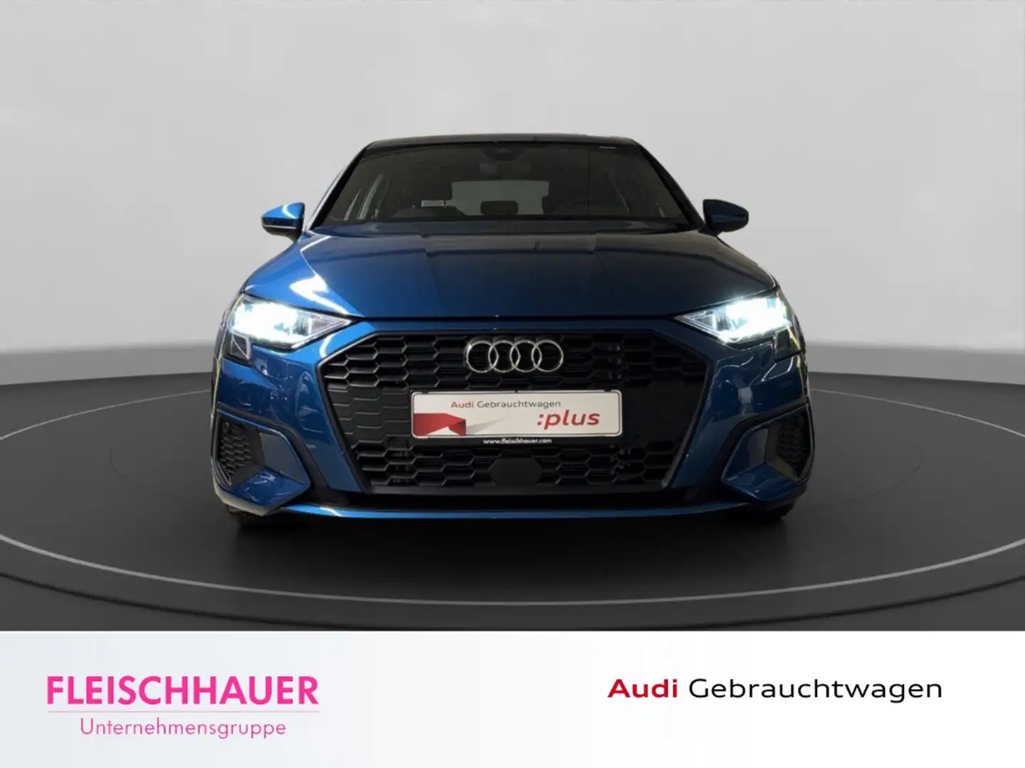 Audi A3 Sportback 35 TFSI LED+NAVI+RFK+SHZ+VC+DAB Blau - 2