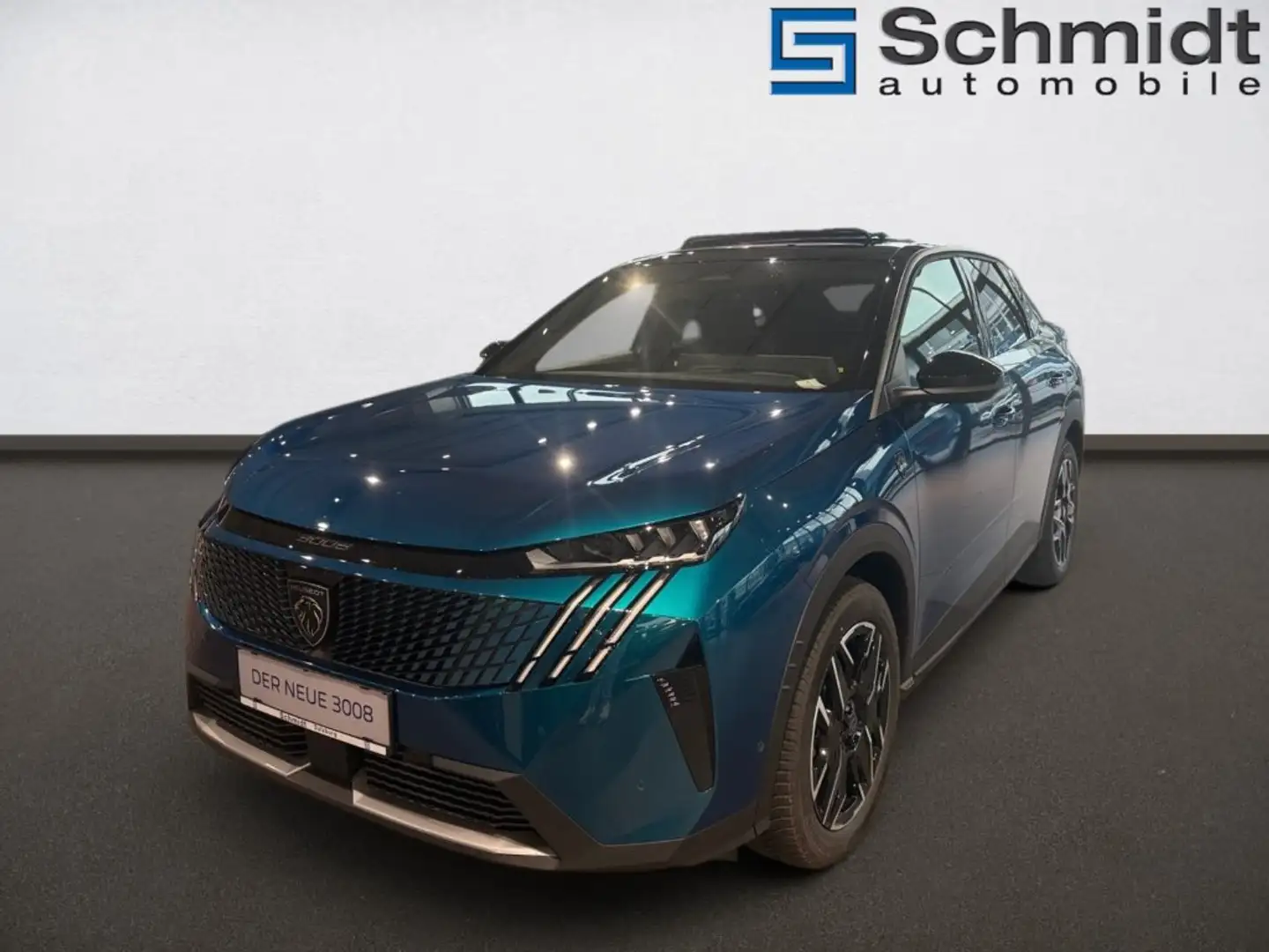 Peugeot 3008 GT Hybrid 145 e-DCS6 Blau - 1