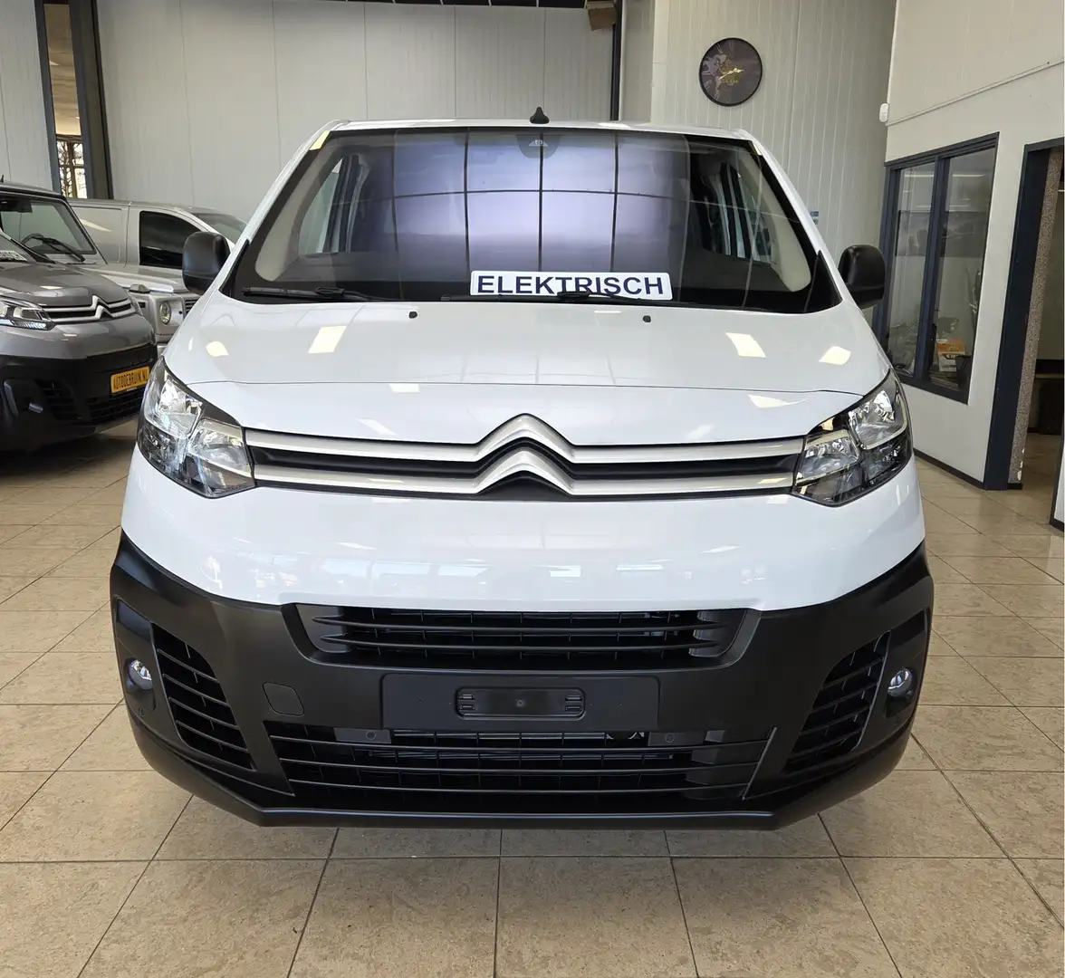 Citroen Jumpy ë-Jumpy L2 50 kWh Airco Navi DAB+ Achteruitrijcame Weiß - 2