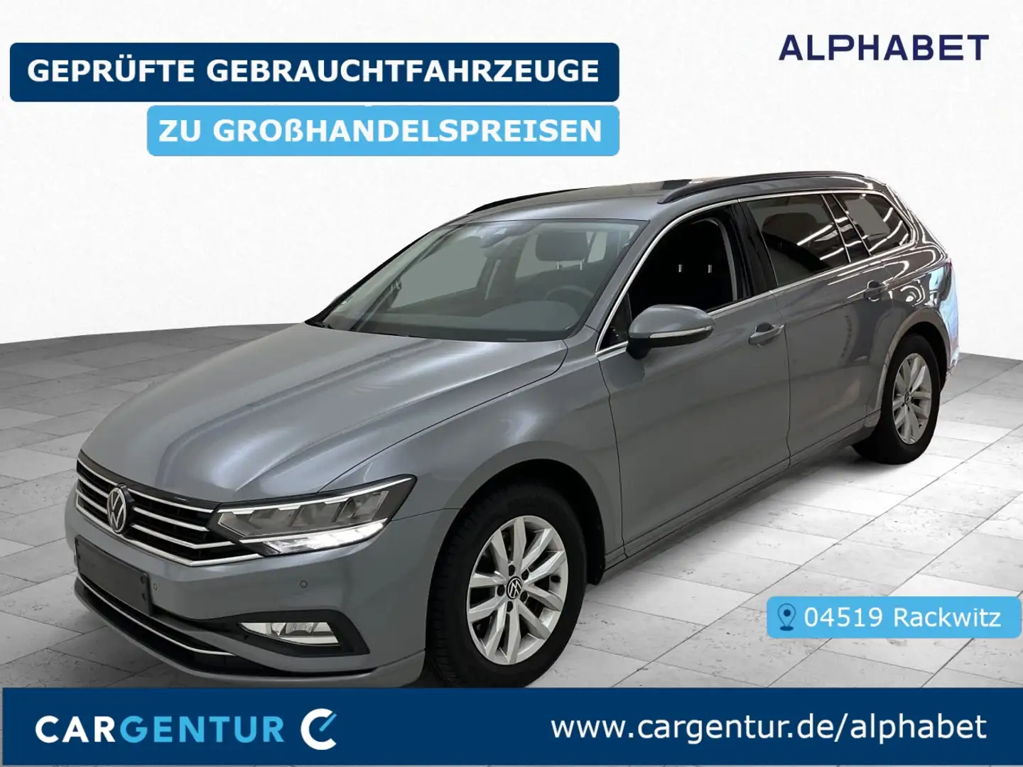 Volkswagen Passat Variant 2.0 TDI Business ACC LED Lane Gris - 1