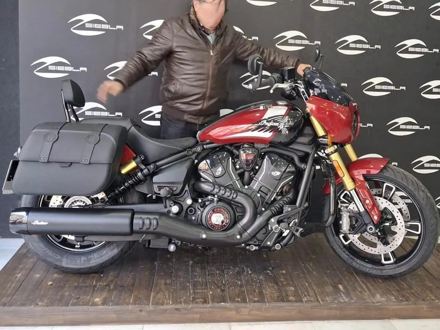 Indian Scout 101 Scout Rojo - 2