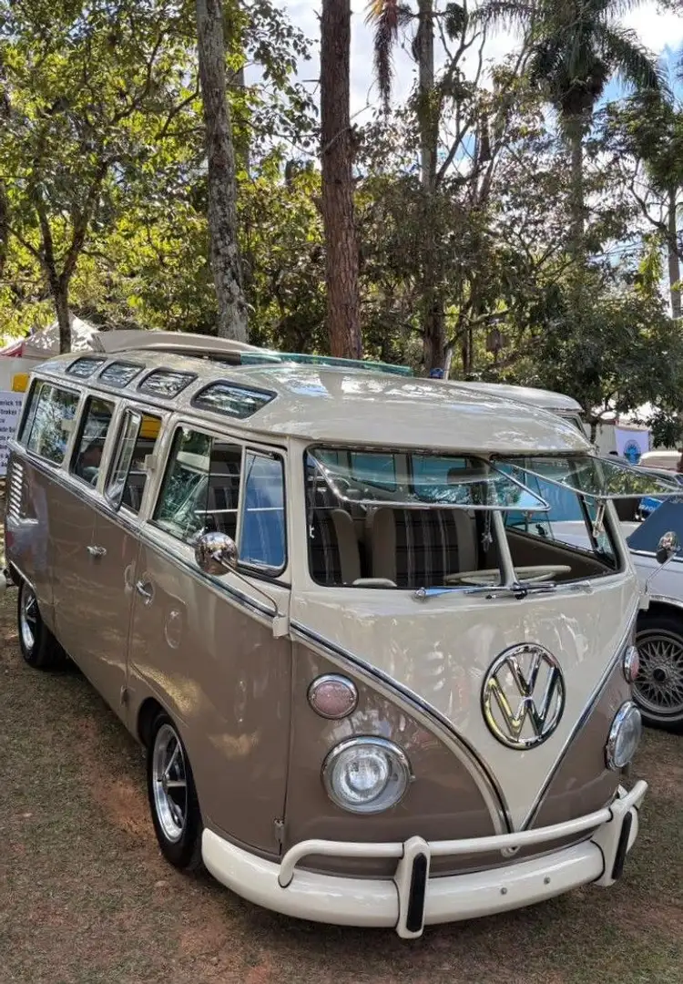 Volkswagen T1 T1 Replica Samba 23 Fenêtres Beige - 2