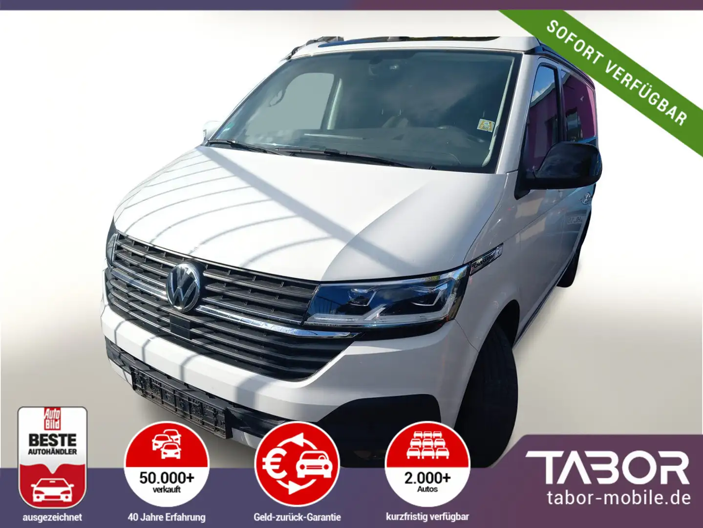 Volkswagen T6 California .1 2.0 TDI 150 DSG California Beach Camper Ed. Weiß - 1