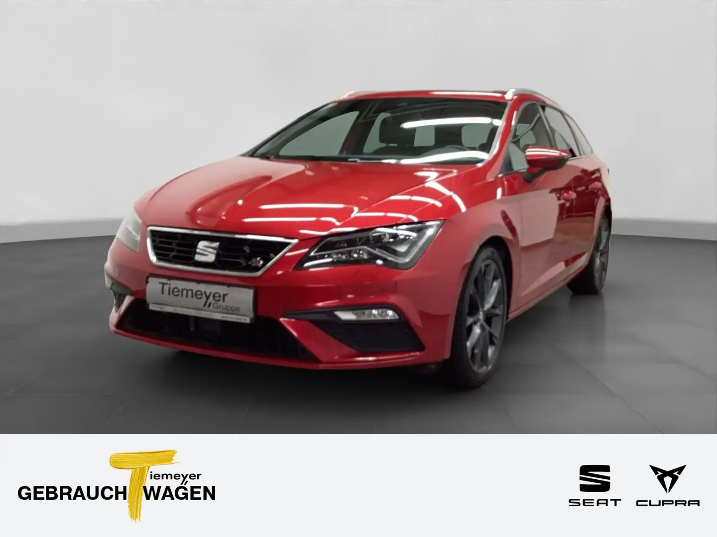 SEAT Leon Sportstourer TSI DSG FR AHK LED LEDER PANO Rouge - 1