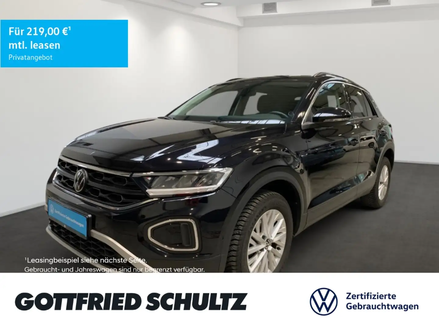 Volkswagen T-Roc LIFE TSI NAVI SITZHEIZUNG EINPARKHILFE LED Noir - 1