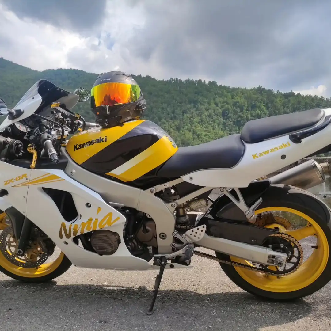 Kawasaki Ninja ZX-6R Bianco - 2