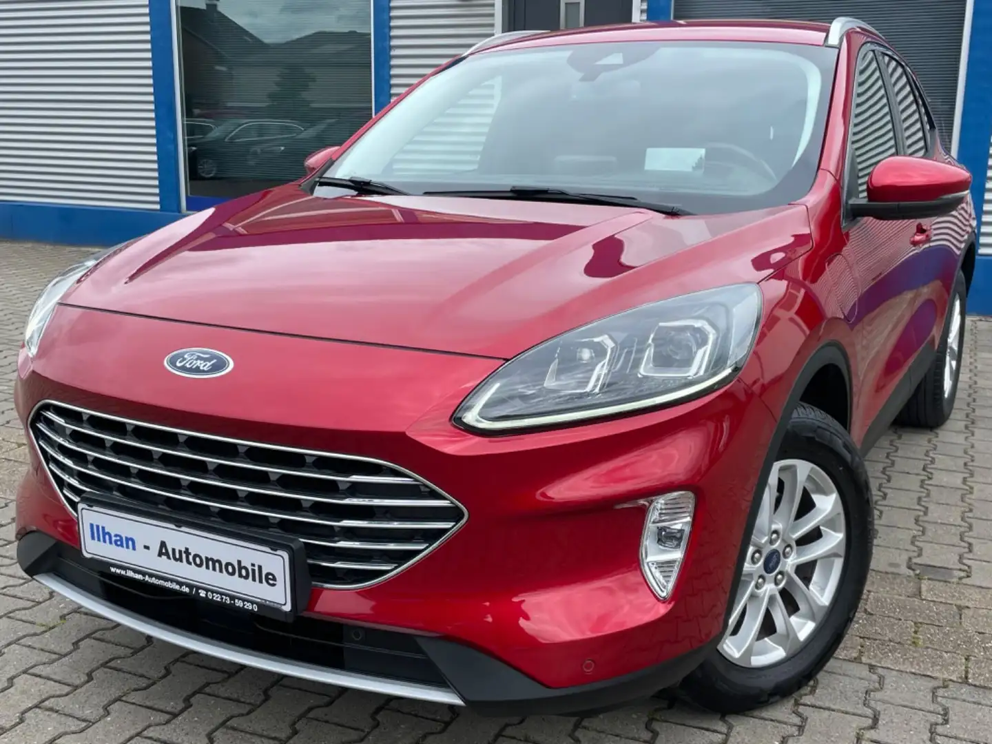 Ford Kuga Plug-In Hybrid Titanium*LED*HUD*NAV*CAM*PDC Rouge - 1