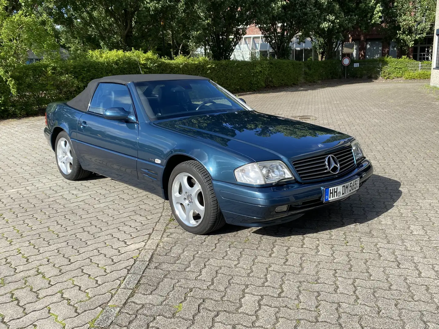 Mercedes-Benz SL 500 deutsch, Vollausstattung, Cirkon met. - 1