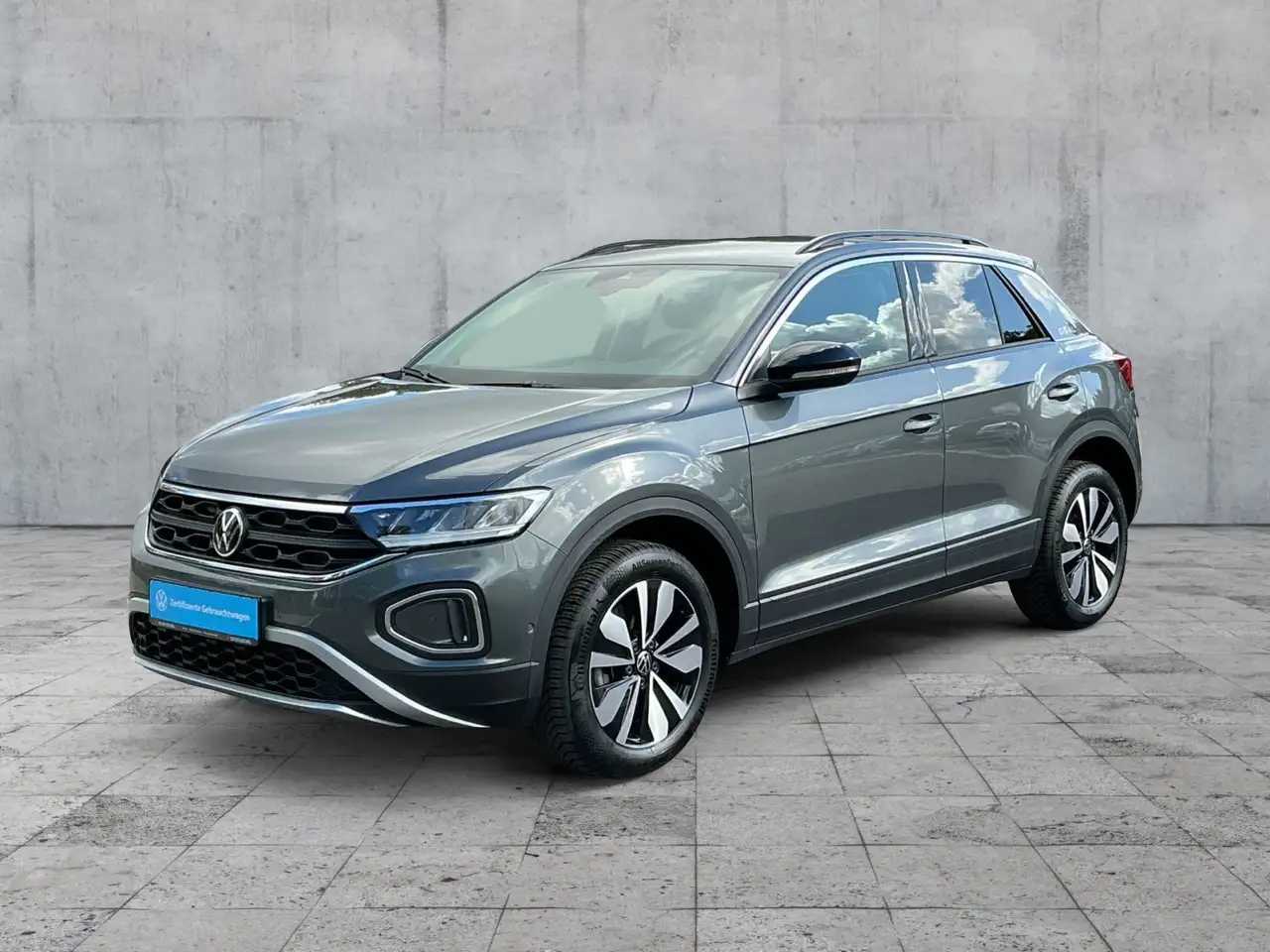 Volkswagen T-Roc 1.0 TSI GOAL LED+NAVI+ACC+SHZ+DAB+APP+17Z., миниатюра 2