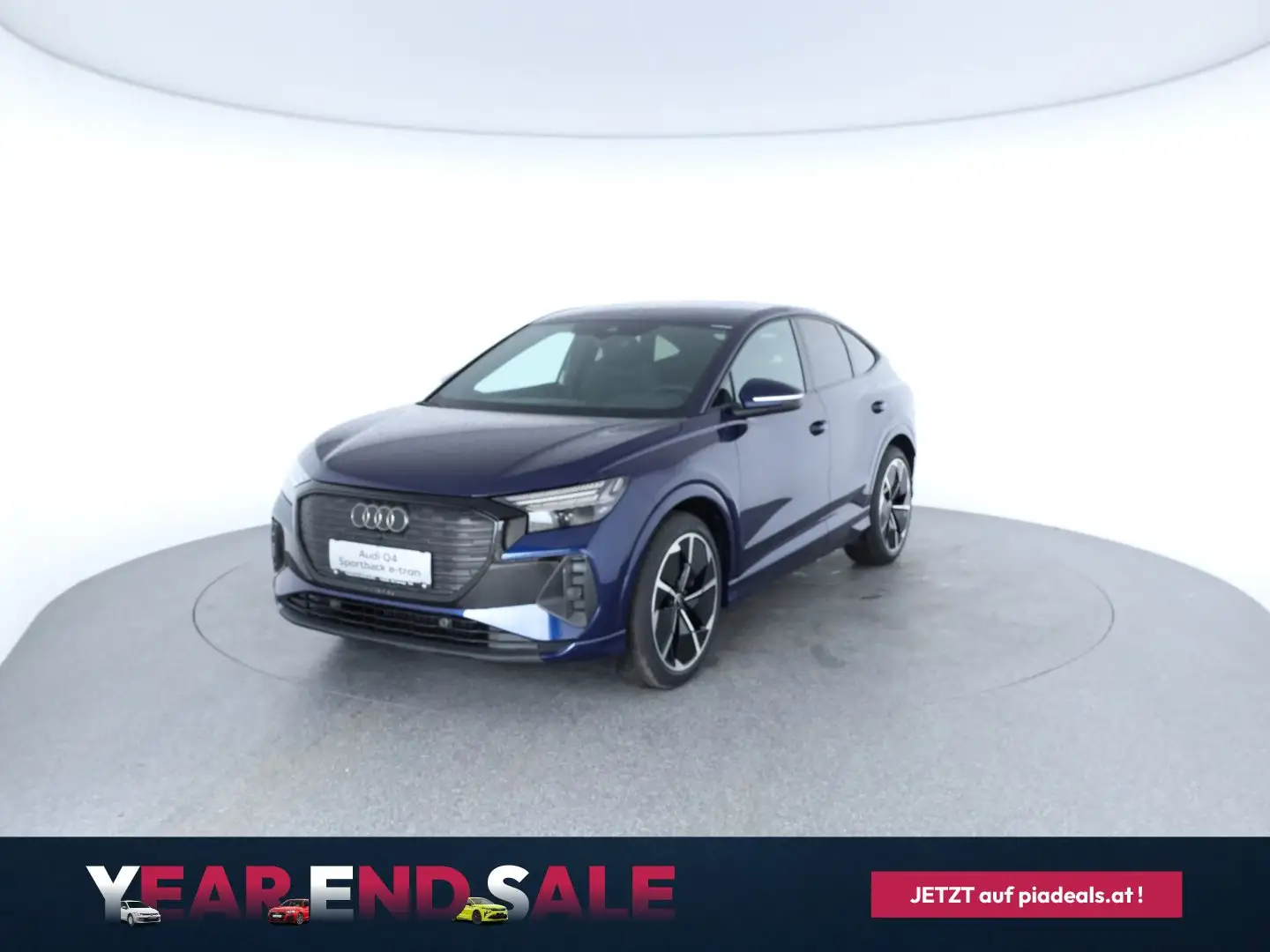Audi Q4 e-tron Audi Q4 Sportback 55 e-tron quattro Blau - 1