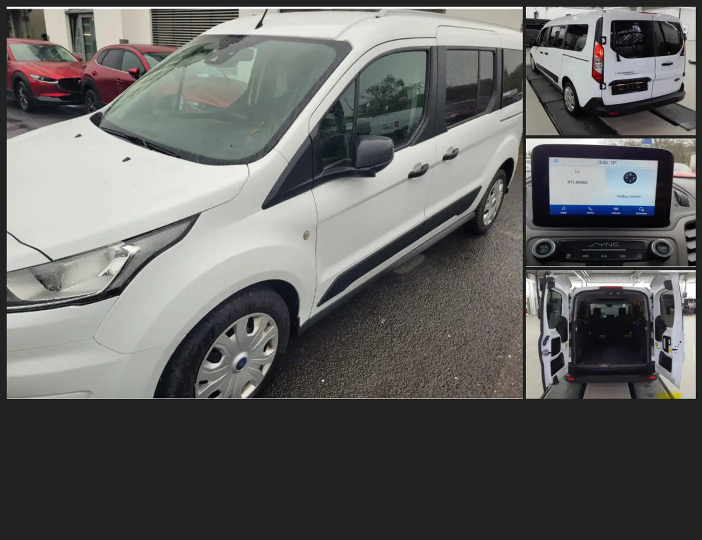 Ford Tourneo Connect Connect Grand L2 1.5D  NAVI ACC-Tempomat +++ Weiß - 1