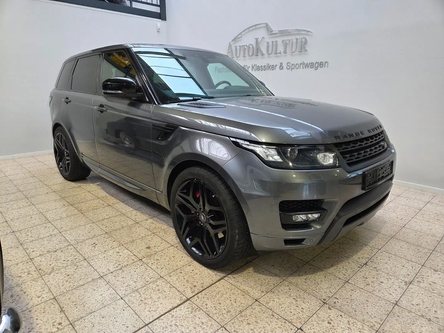 Land Rover Range Rover Sport 3,0 HSE Dynamic/SHZ/PANO/AHK/ Gris - 1