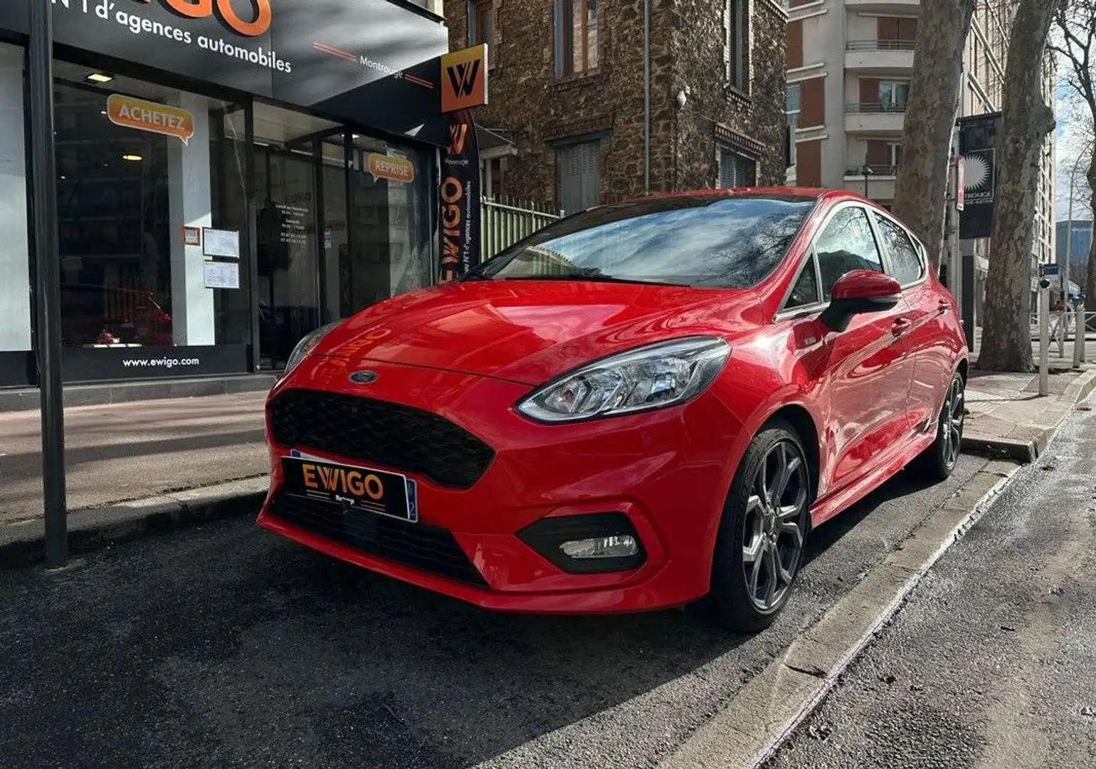 Ford Fiesta 1.0 scti 125 st-line 5p Rouge - 1