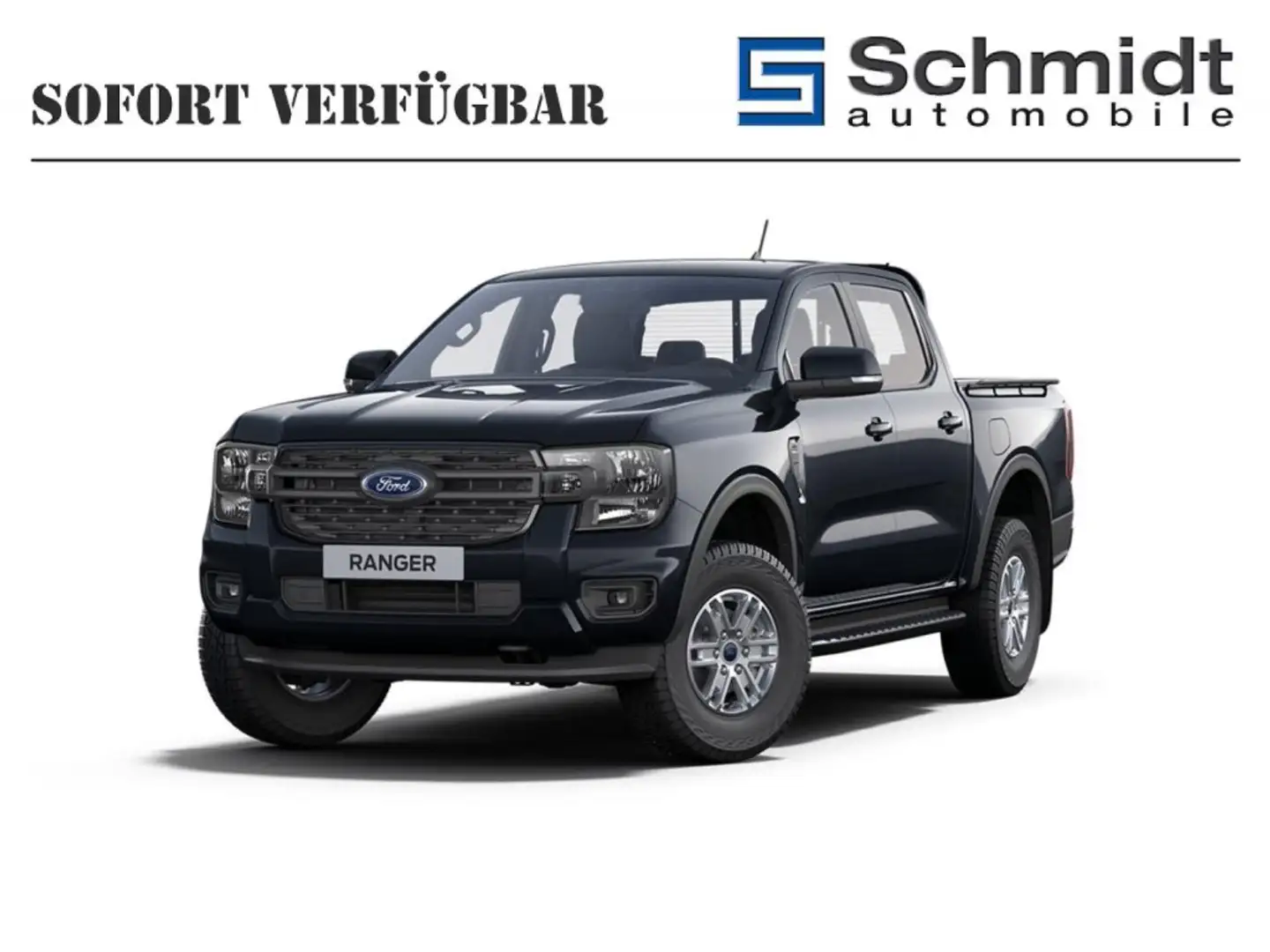 Ford Ranger Wildtrak DK 2,0L Eblue 205PS A10 4WD Чёрный - 1