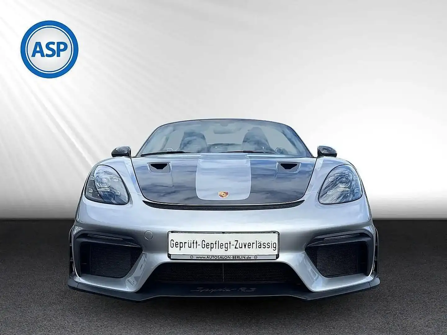 Porsche 718 Spyder RS WEISSACH CARBON SPORT-CHRONO LIFT Silber - 2