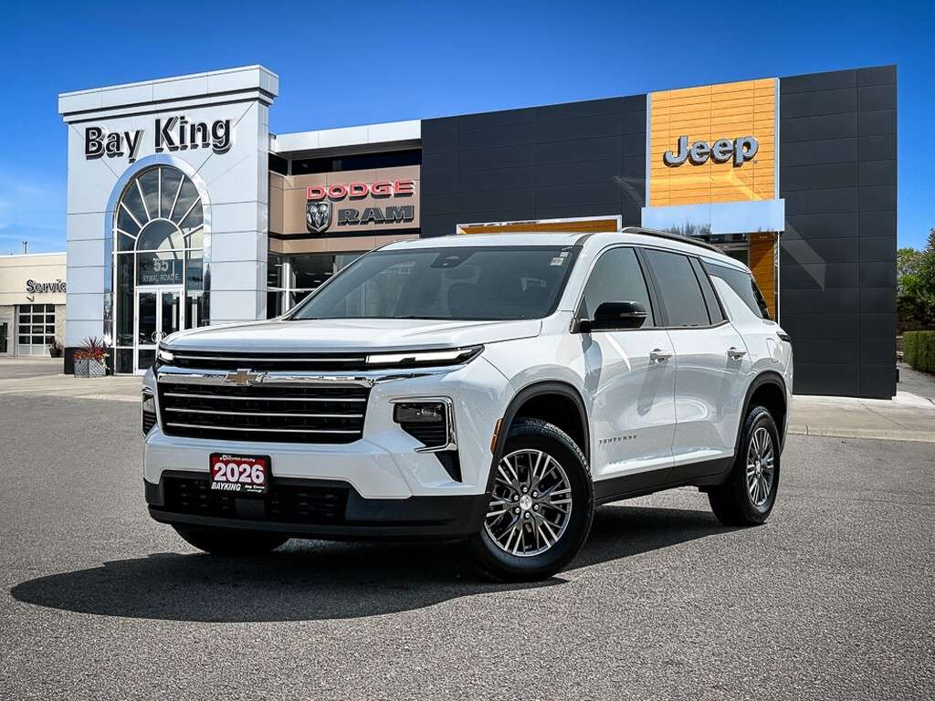 2026 Chevrolet Traverse LT | AWD | HEATED LEATHER | LANE KEEP | BLINDSPOT