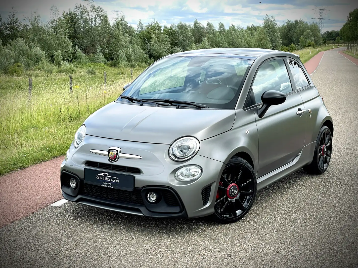 Fiat 500 Abarth 1.4 T-Jet Turismo / 38.000KM / CARPLAY/ MONZA Gris - 1