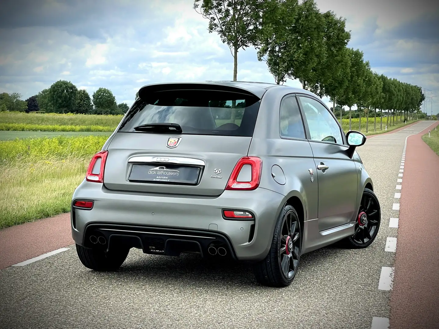 Fiat 500 Abarth 1.4 T-Jet Turismo / 38.000KM / CARPLAY/ MONZA Gris - 2