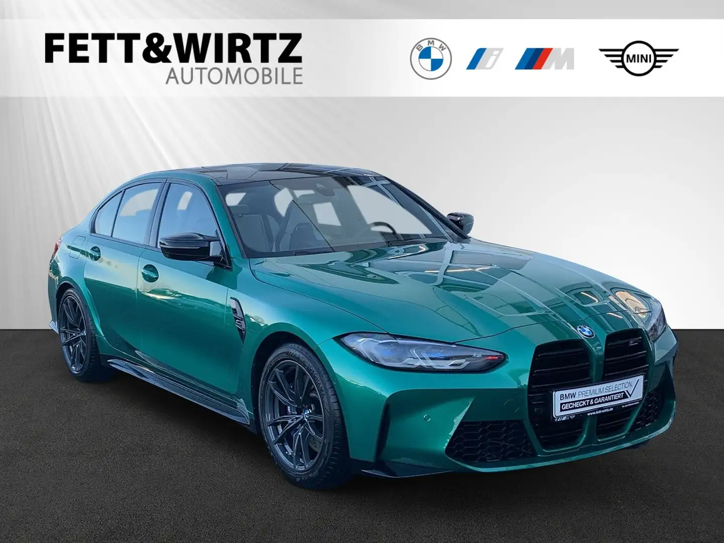 BMW M3 Competition Harman/Kardon|DrivingAss.|Laser Grün - 1