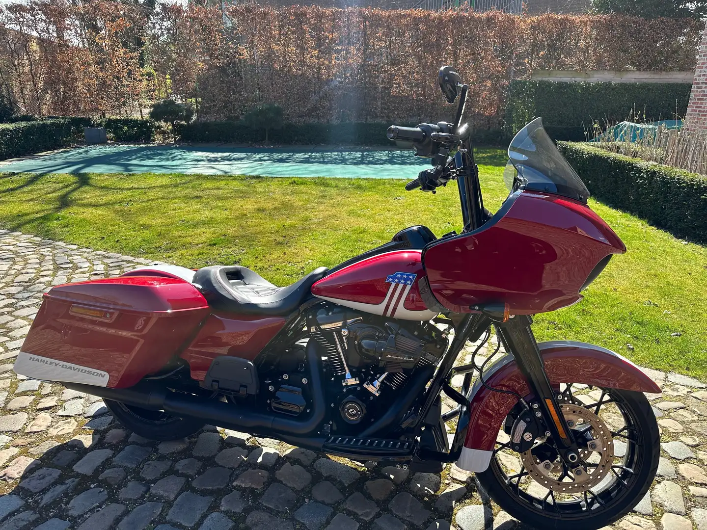 Harley-Davidson Road Glide EXCLUSIVE MODEL PATRIOT RED STAGE 2 Piros - 2
