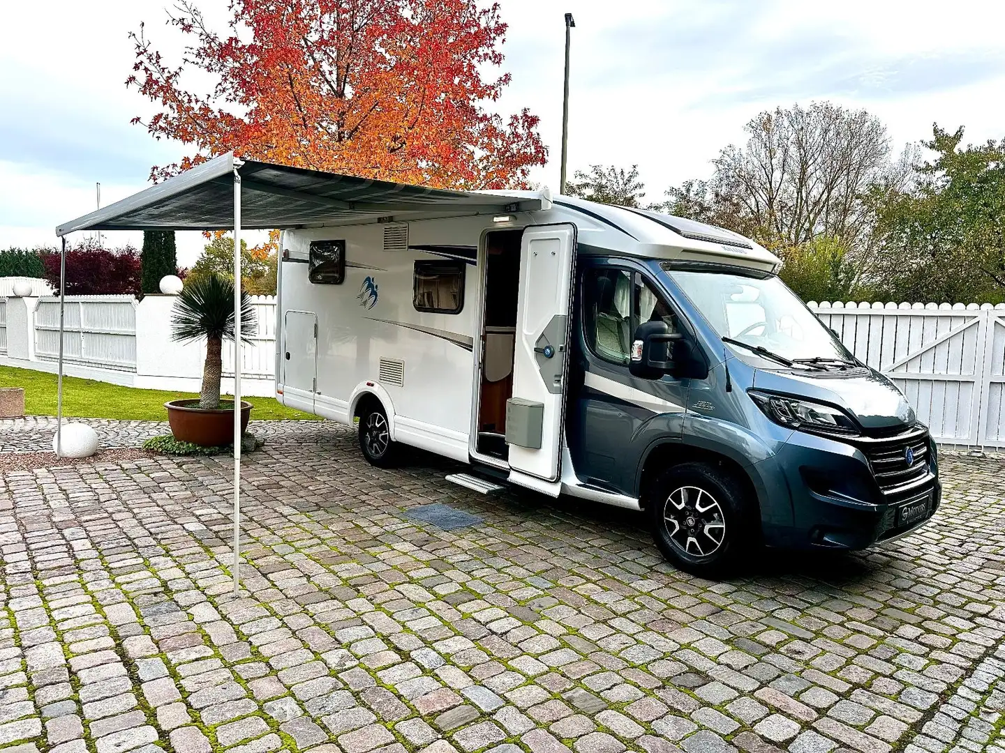 Knaus Van TI 650 MEG/7,03m/Sat/Markise/Kam/LED/TV/WC/ Silber - 1