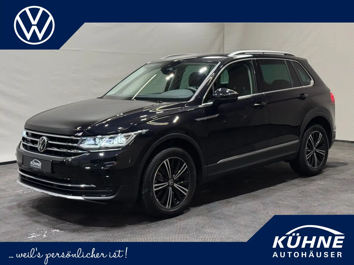 Volkswagen Tiguan Elegance 2.0 TDI DSG 4M | AHK IQ.LIGHT Schwarz - 1