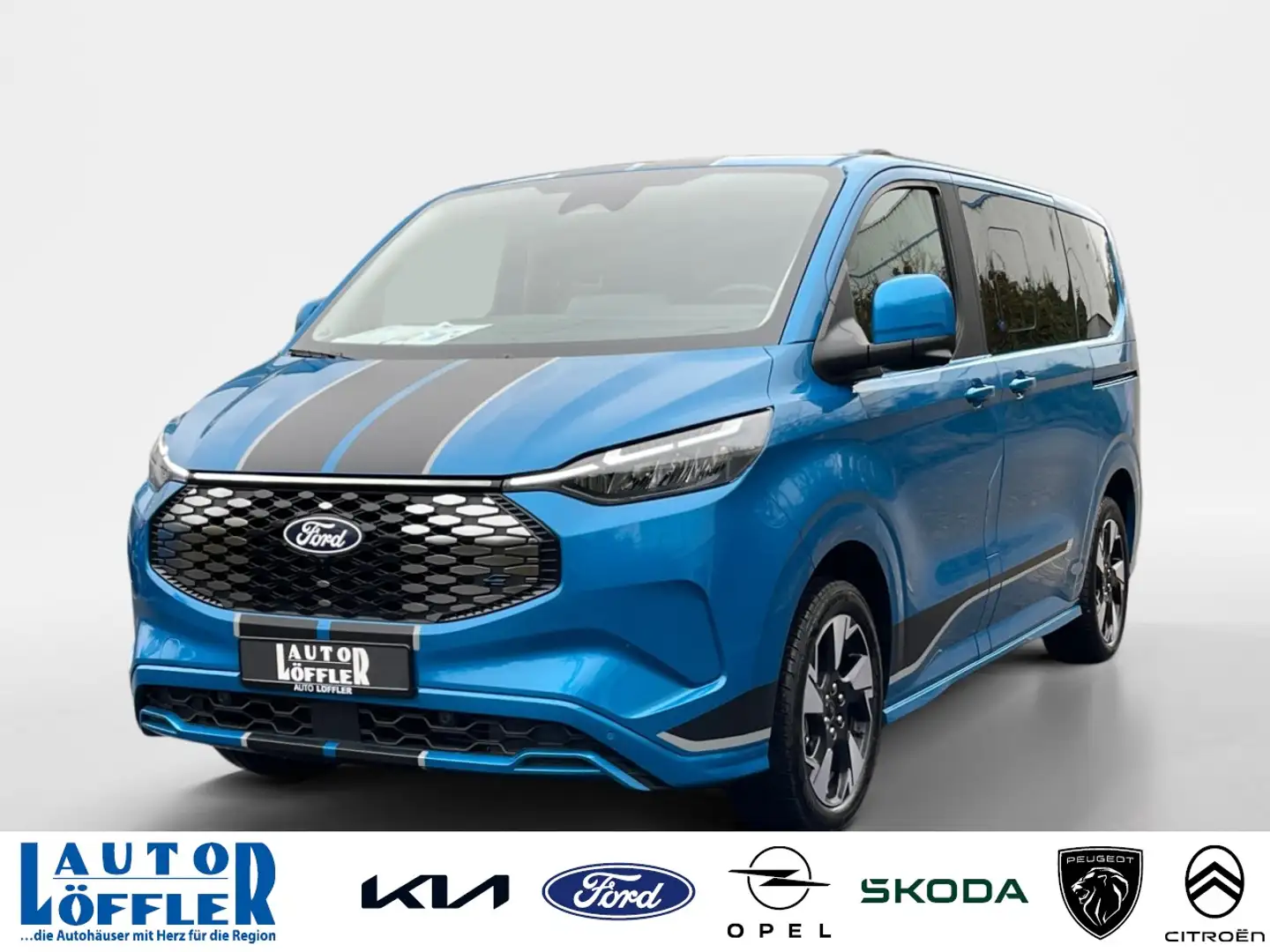 Ford Tourneo Custom Sport PDC*RFK*AHK*PANO* Klima Navi Rückfahrkamera Bleu - 1