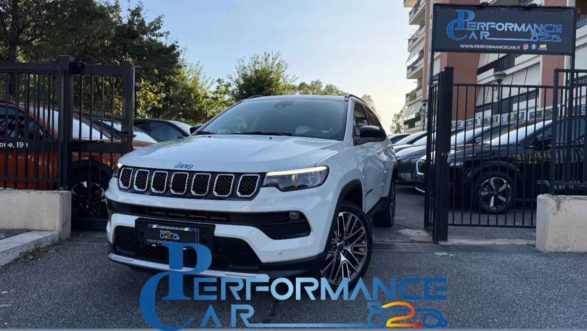 Jeep Compass 1.3T4 190CV PHEV AT6 4xe LIMITED*TETTO PANO*MY22 Blanc - 1
