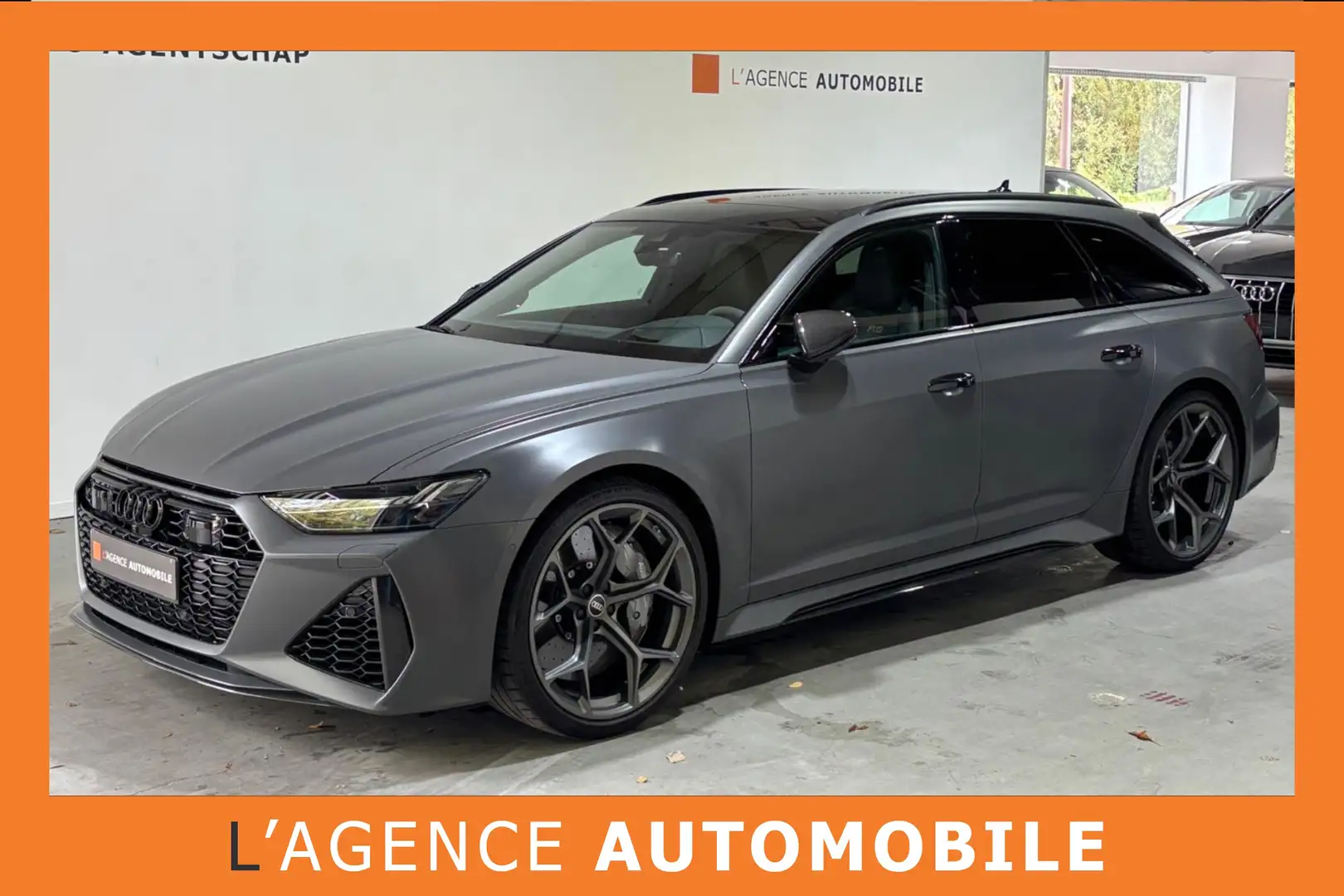 Audi RS6 TVA DEDUCTIBLE - Garantie 12 mois Grijs - 1