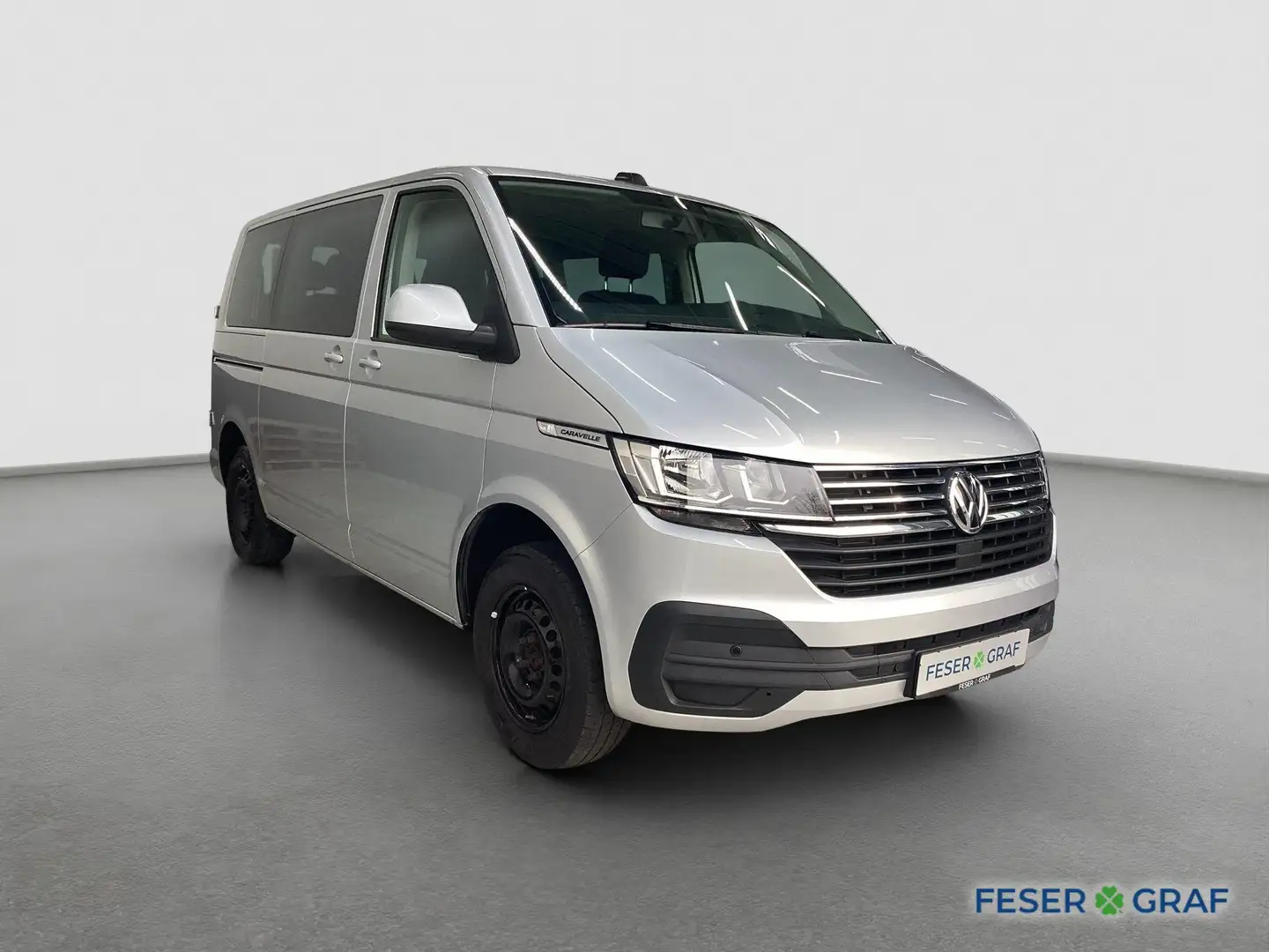 Volkswagen T6.1 Caravelle 6.1 Comfortline 2.0 TDI DSG AHK Navi Silber - 2