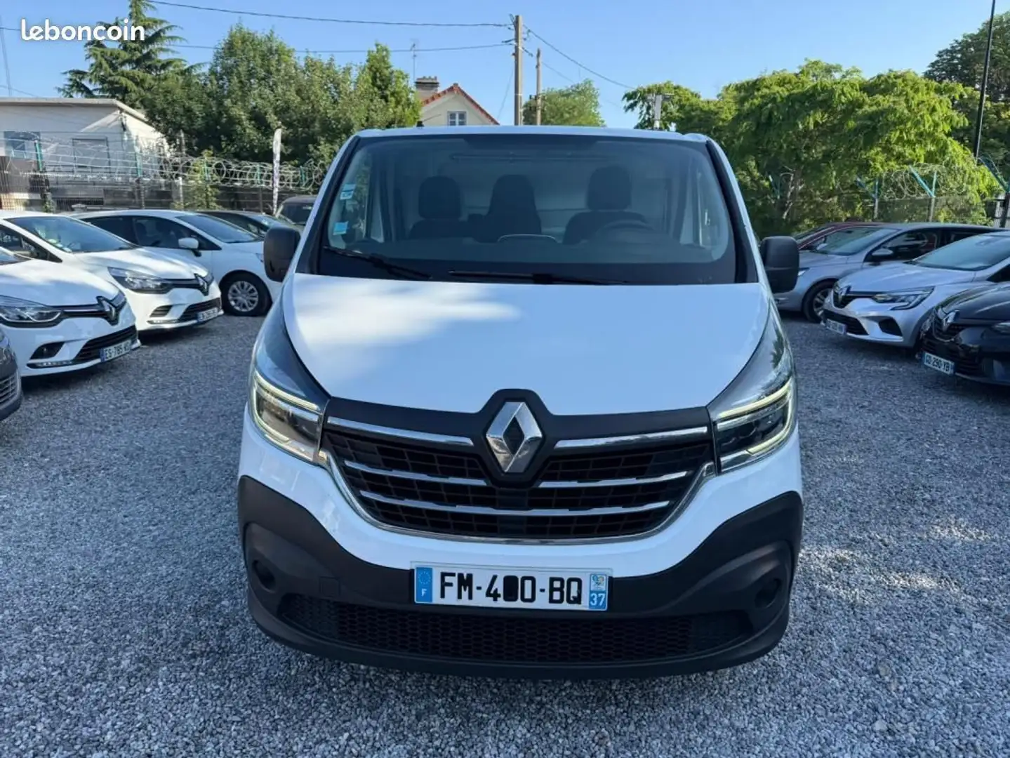 Renault Trafic FOURGON FGN L2H1 1300 KG DCI 120 SL PRO+ 1 ERE MAI Blanc - 2