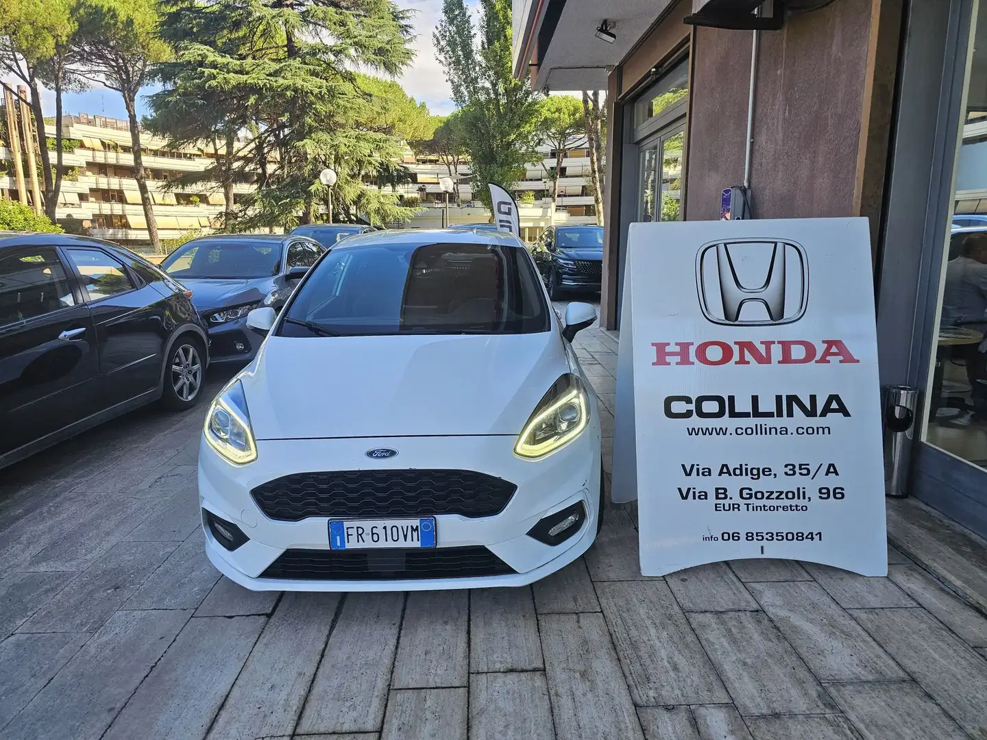 Ford Fiesta Fiesta 1.0 Ecoboost 100 CV aut. 3 porte ST-Line Blanc - 1