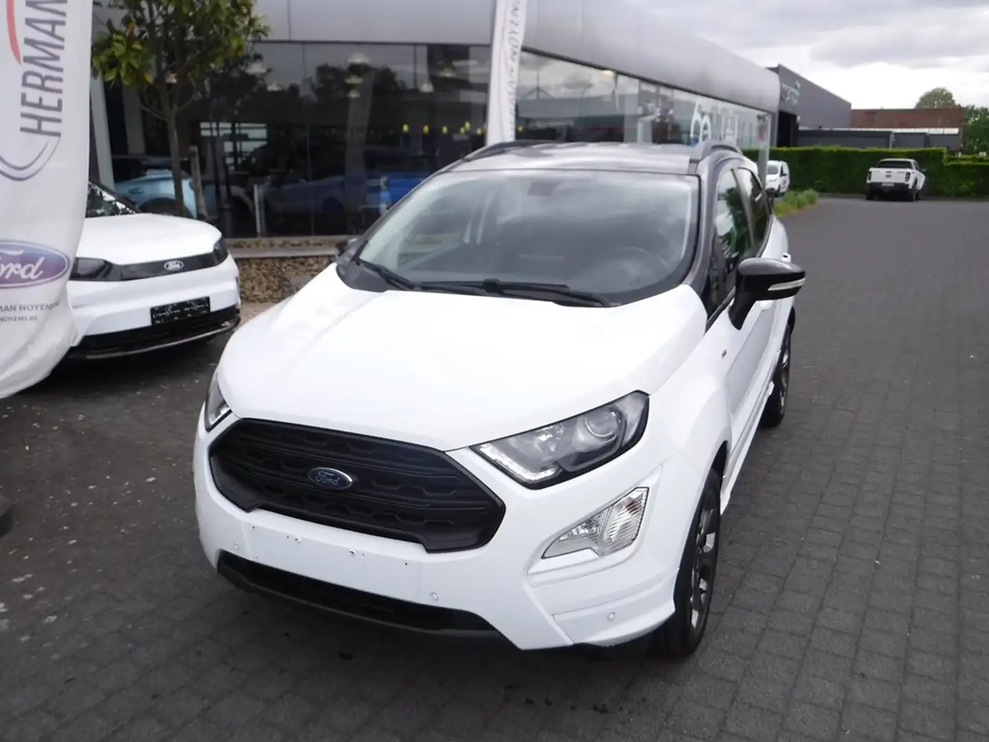 Ford EcoSport EcoBoost ST-Line Blanc - 2