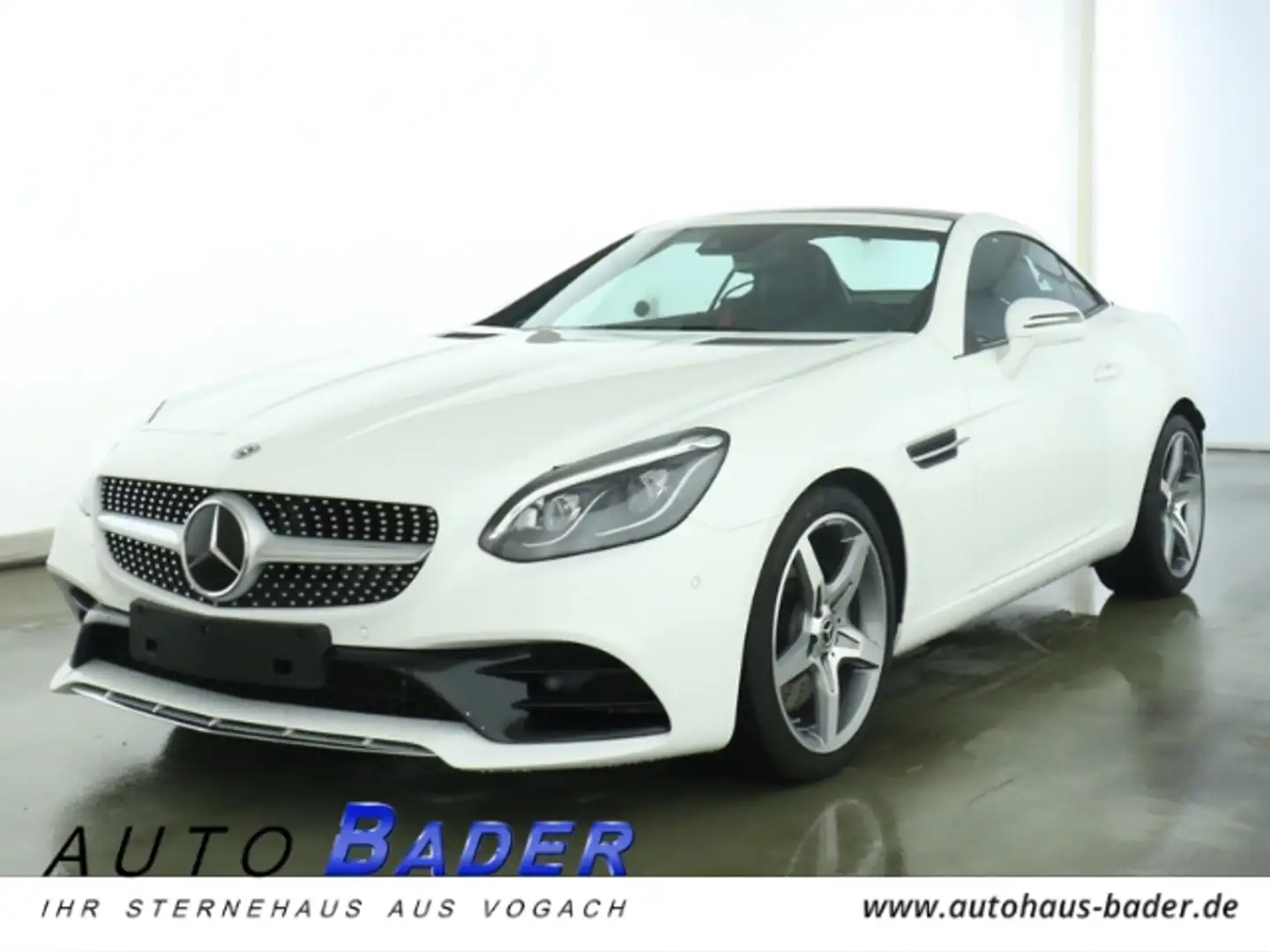Mercedes-Benz SLC 200 AMG Line 9G-Tronic Distronic LED-ILS TWA Blanco - 1