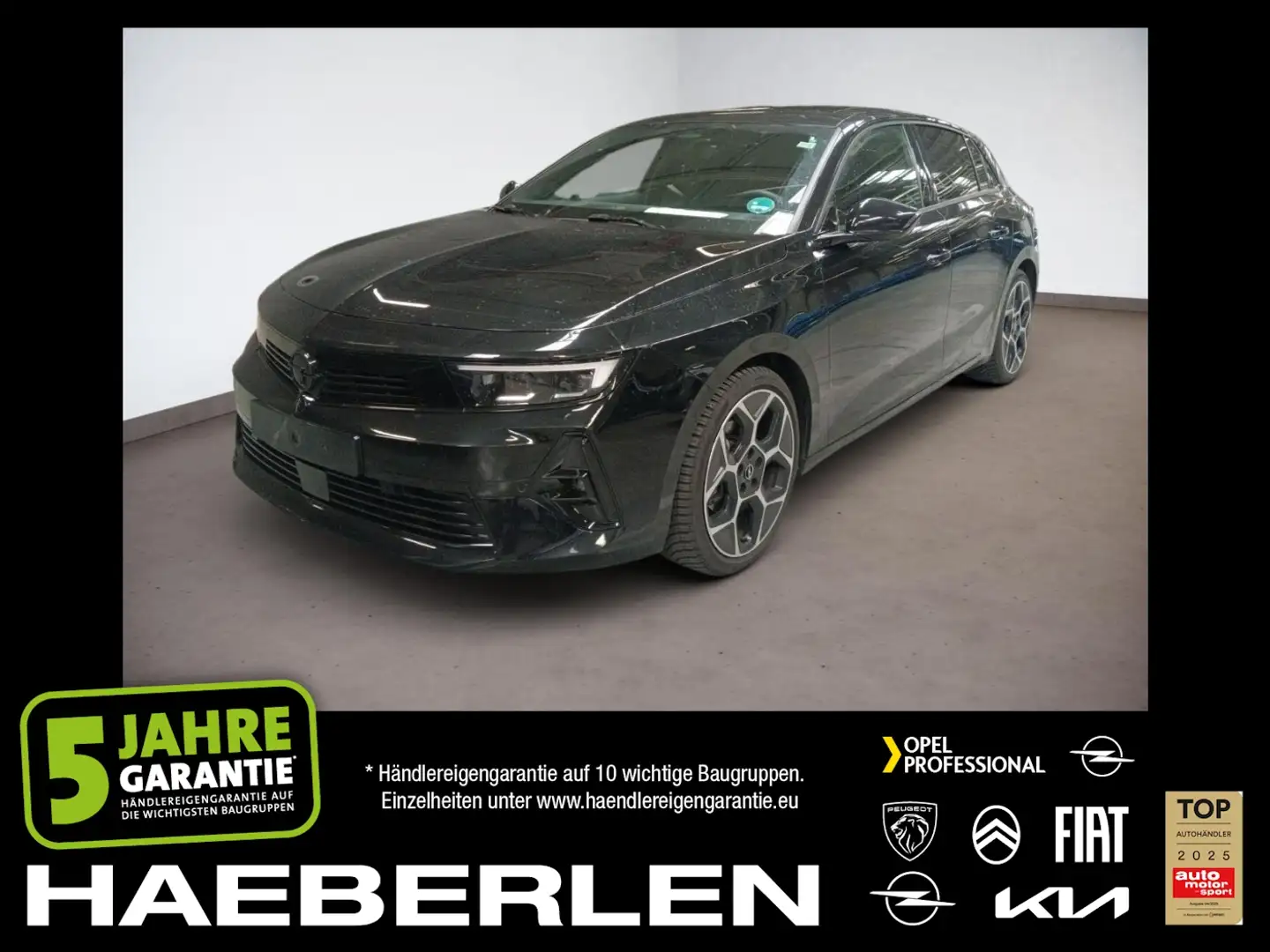 Opel Astra L 1.2 Turbo Ultimate Leder NAVI Intelli Lux Noir - 1