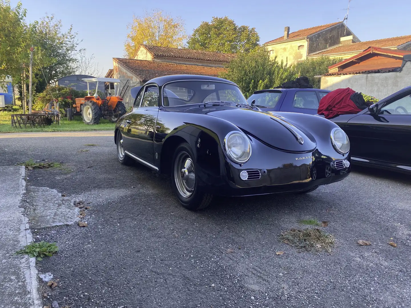 Porsche 356 A 1600 MONOGRIGLIA Nero - 1