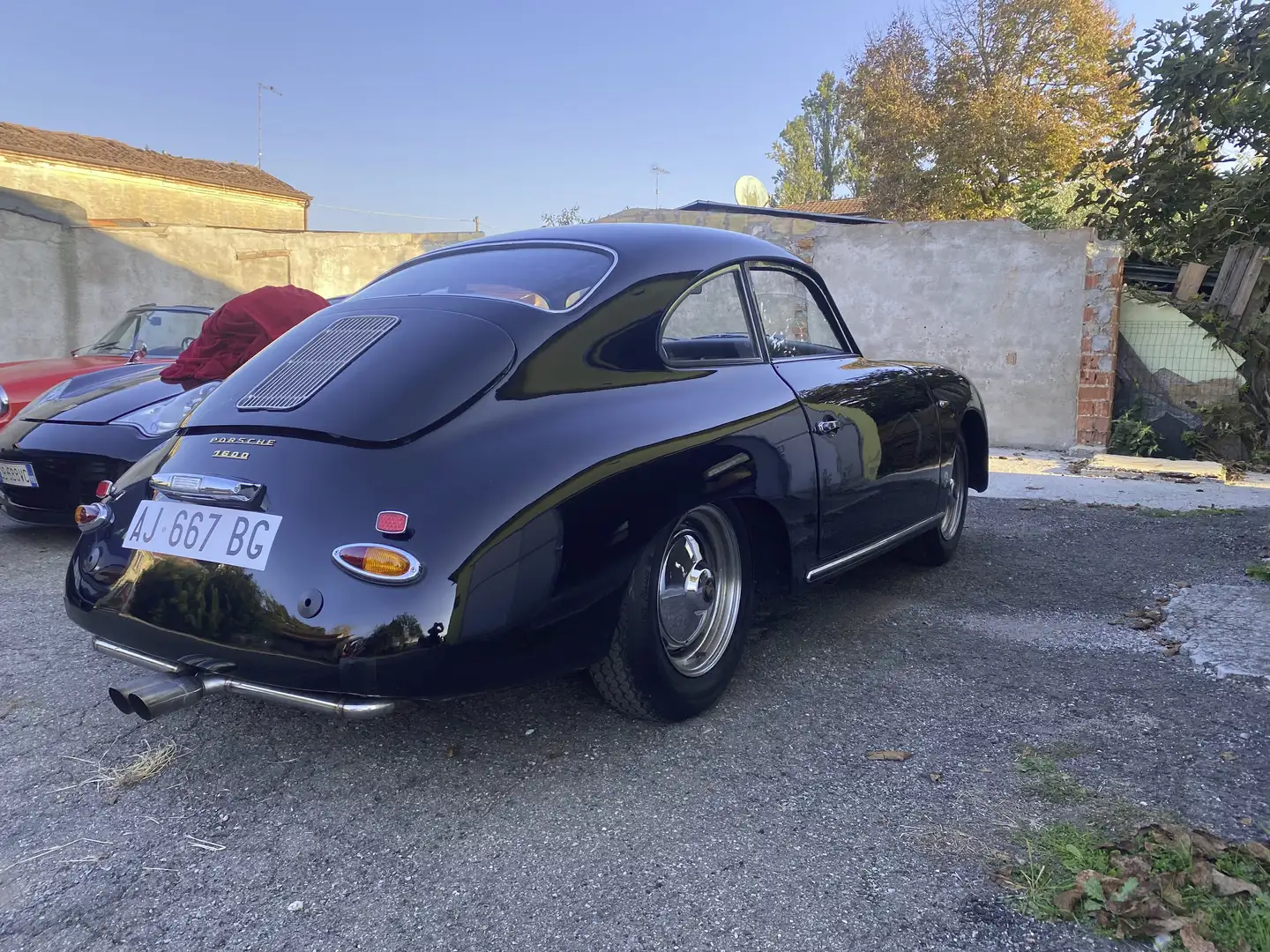 Porsche 356 A 1600 MONOGRIGLIA Nero - 2