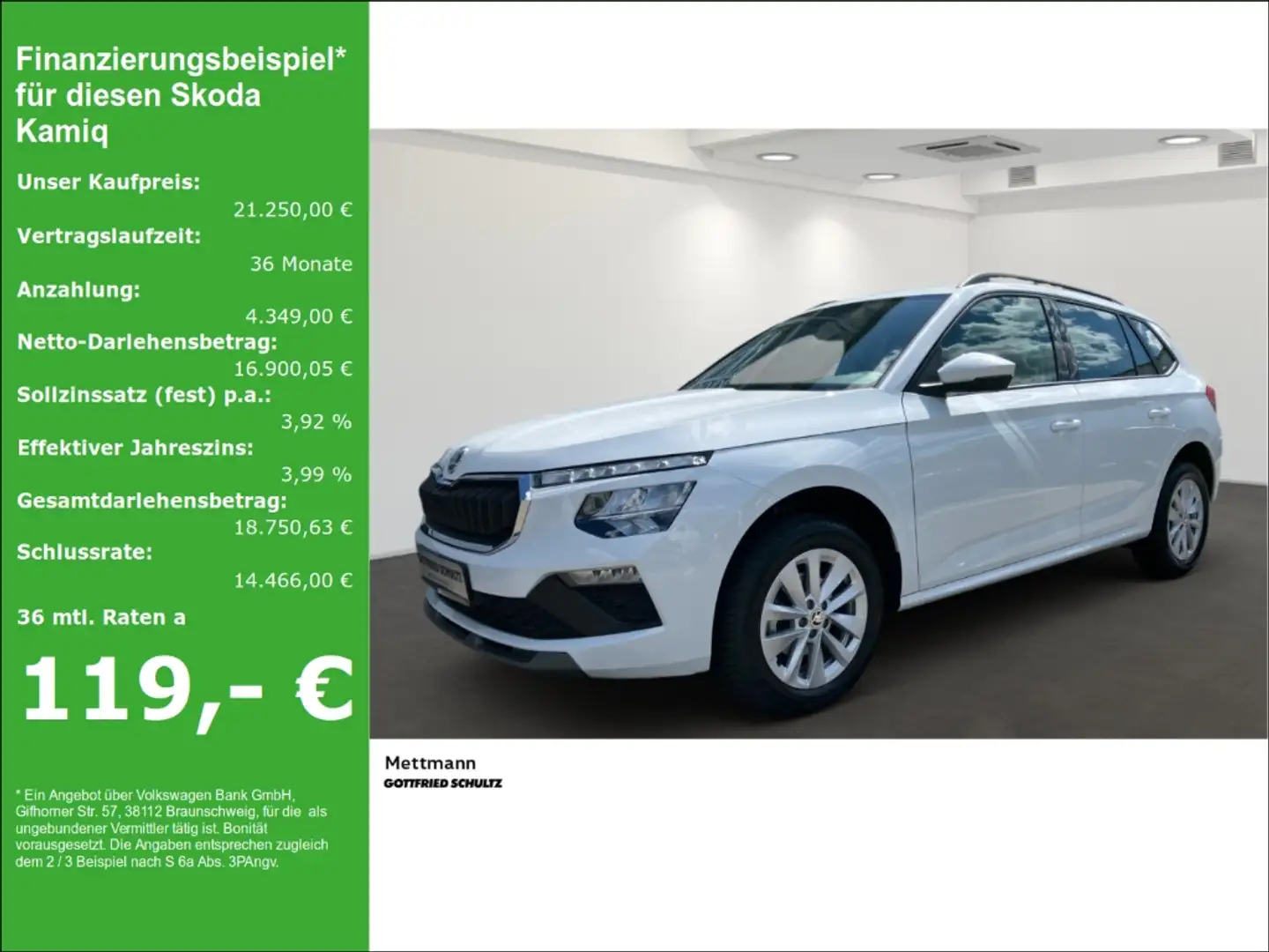 Skoda Kamiq Selection 1.0 TSI LED KAMERA SHZ PDC DAB Blanc - 1