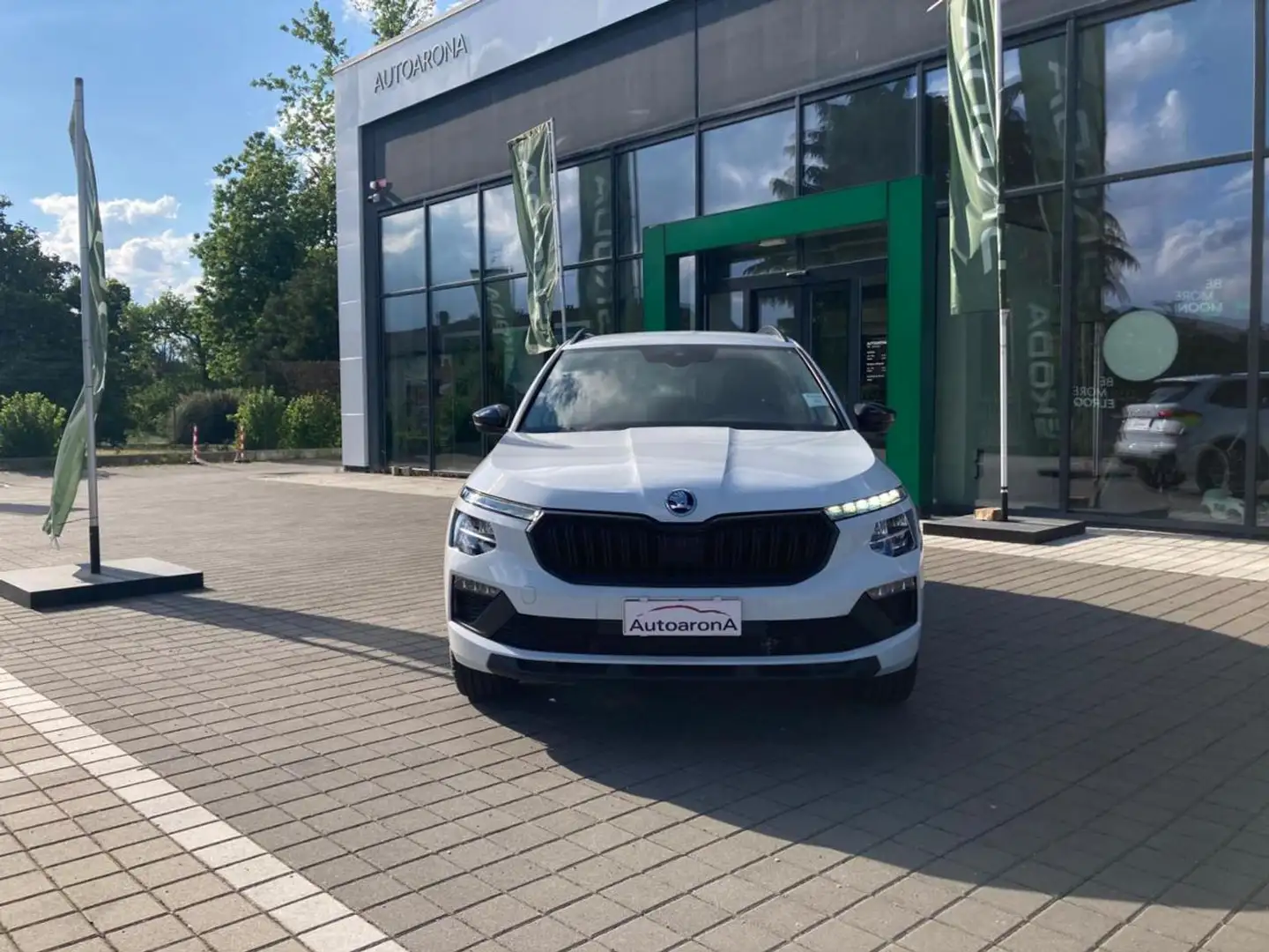 Skoda Kamiq 1.0 TSI Black Dots Bianco - 2