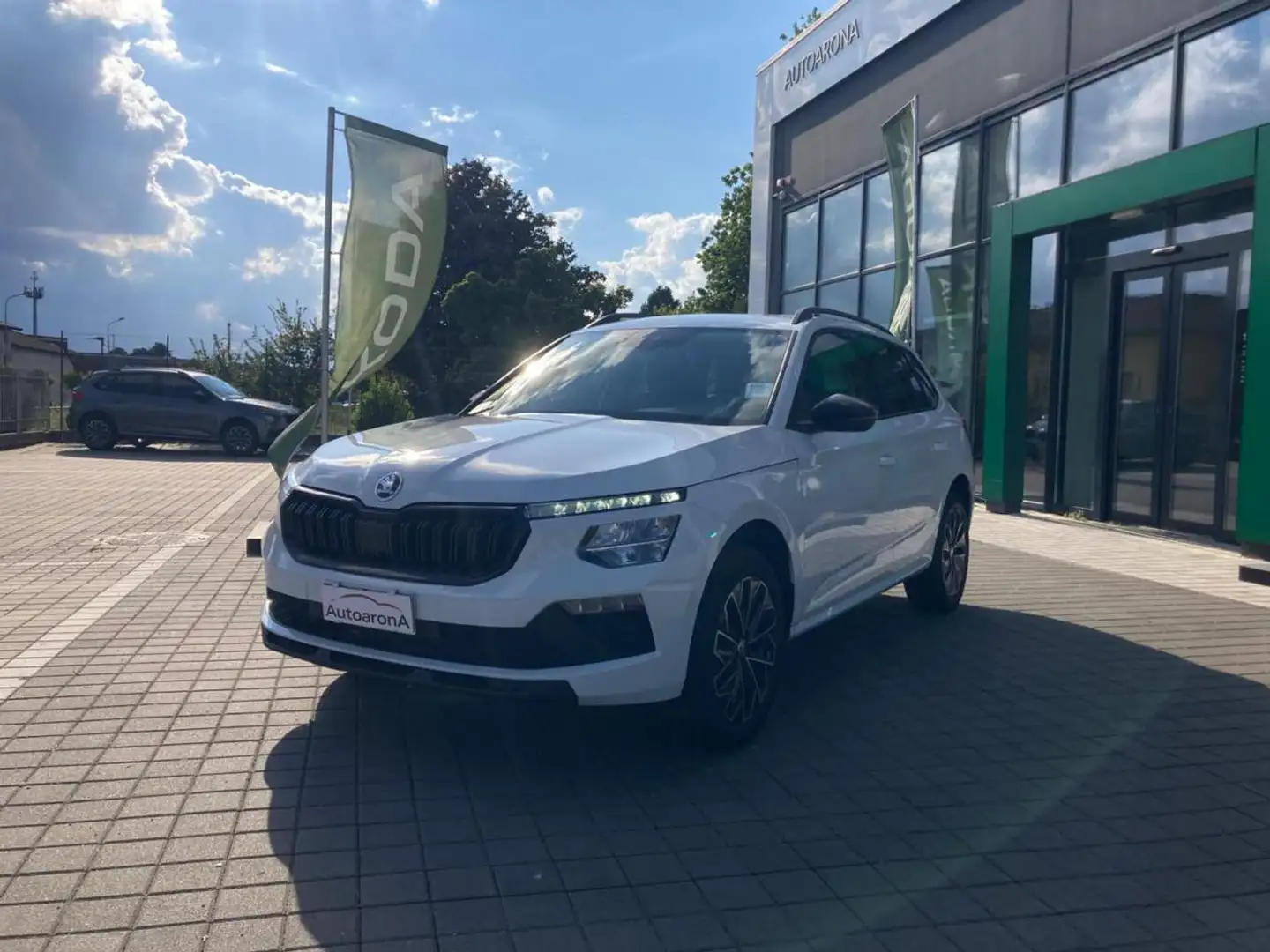 Skoda Kamiq 1.0 TSI Black Dots Bianco - 1