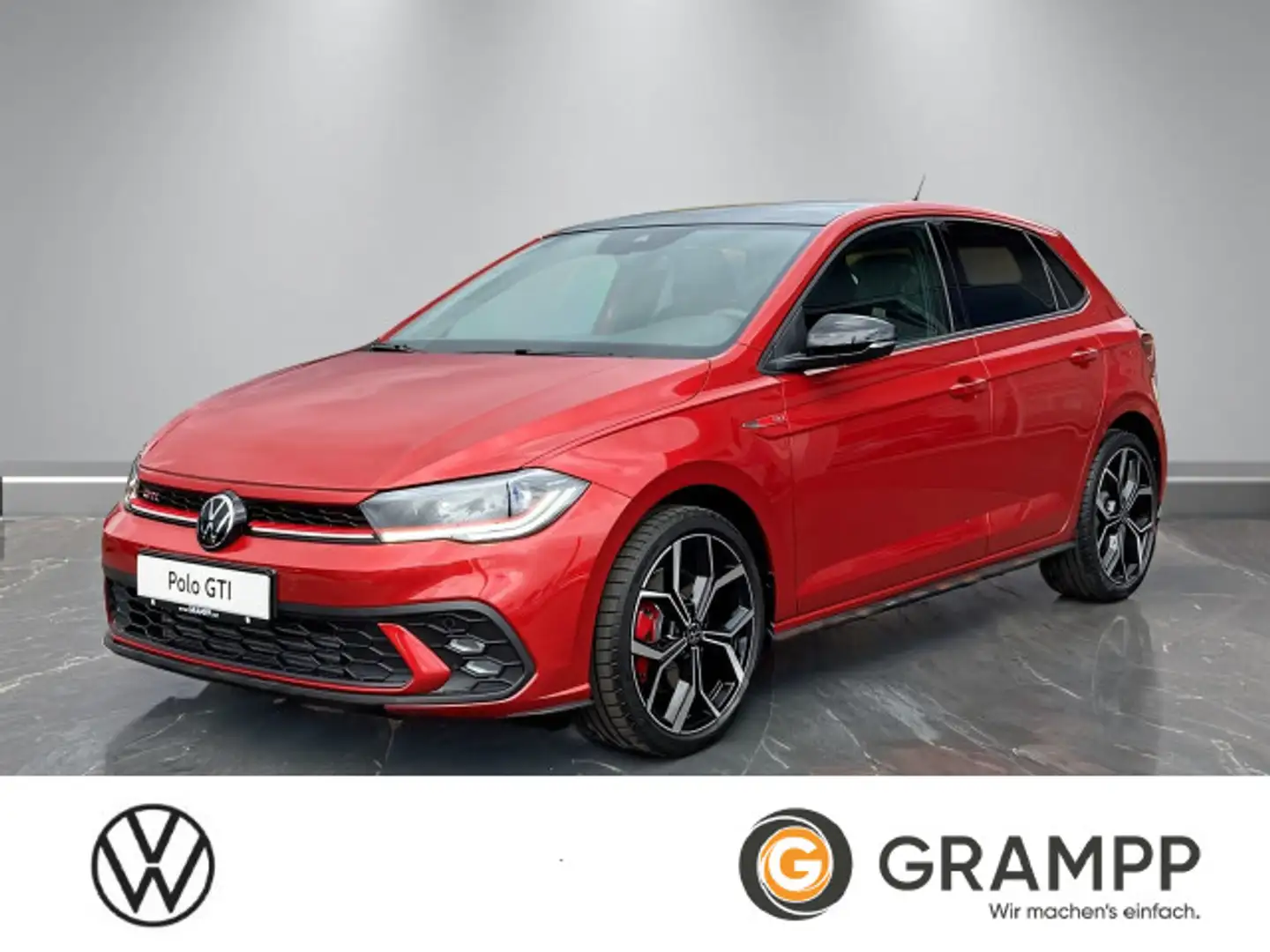 Volkswagen Polo GTI 2,0 l TSI PANO+KAMERA+NAVI+LED+ACC Rojo - 1